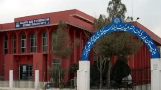 کوئٹہ: بلوچستان بورڈ آف ایجوکیشن نے انٹرمیڈیٹ سالانہ امتحان 2026 کے نتائج کا اعلان کر دیا