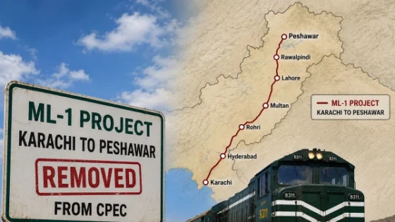 پاکستان ریلویز کا اہم منصوبہ ایم ایل ون سی پیک سے نکل گیا