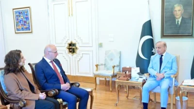 وزیراعظم سے کروشیا کے وزیر خارجہ کی ملاقات، تجارت سمیت کئی شعبوں میں تعاون بڑھانے پر اتفاق