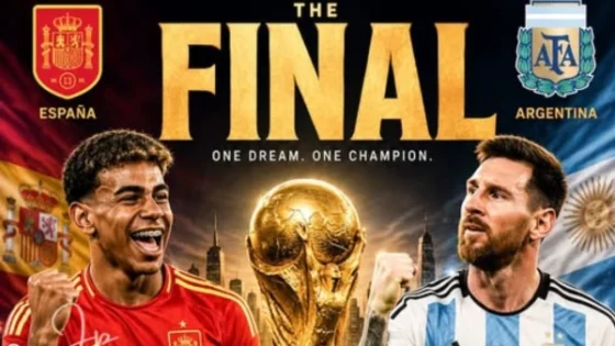 فیفا ورلڈ کپ2026 فائنل: دنیائے فٹبال کے نئے بادشاہ کا فیصلہ آج، ارجنٹینا اور اسپین آمنے سامنے
